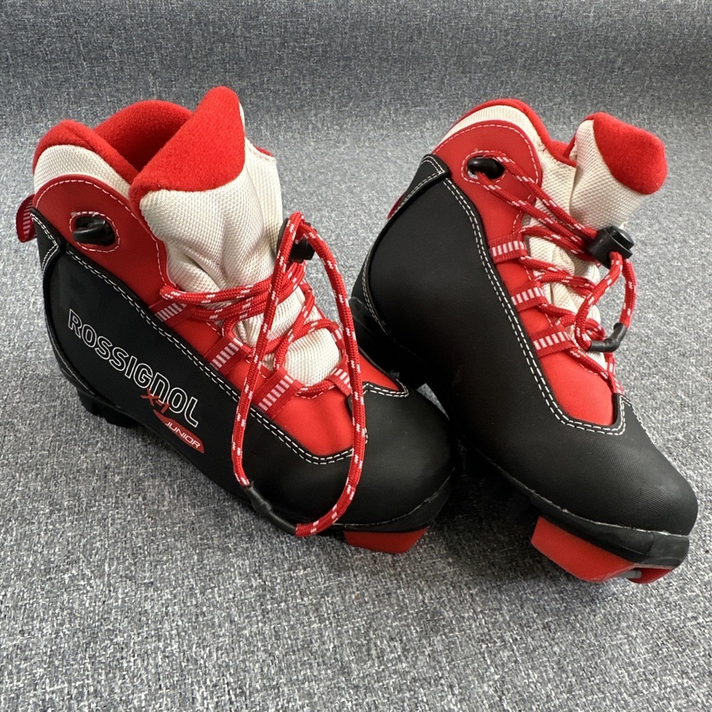 Rossignol X-1 Junior Ski Boots Youth US 13 EU 31 Cross Country Kids